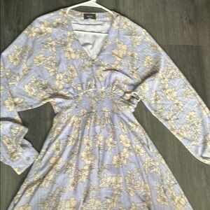Floral Vero Moda Blue Dress